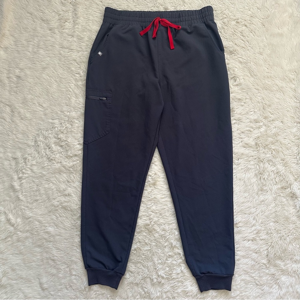 Figs Scrub Pants Zamora Jogger Technical Collection W20SW2028 Charcoal Gray Sz L - Picture 3 of 12